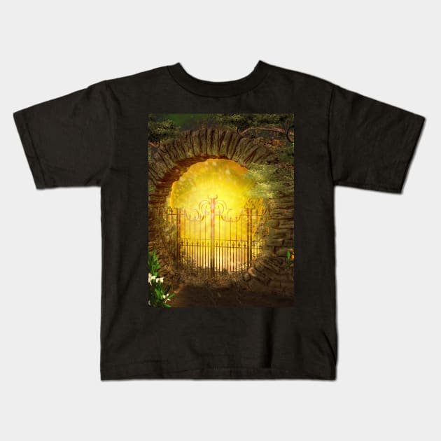 The gate Kids T-Shirt by Nicky2342